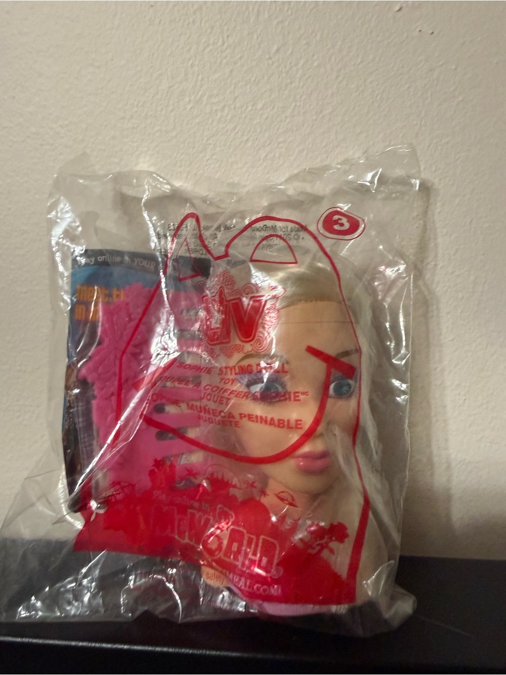 McDonald’s Liv Dolls Sophie Styling Doll #3 Happy Meal Toy 2011 NEW Sealed